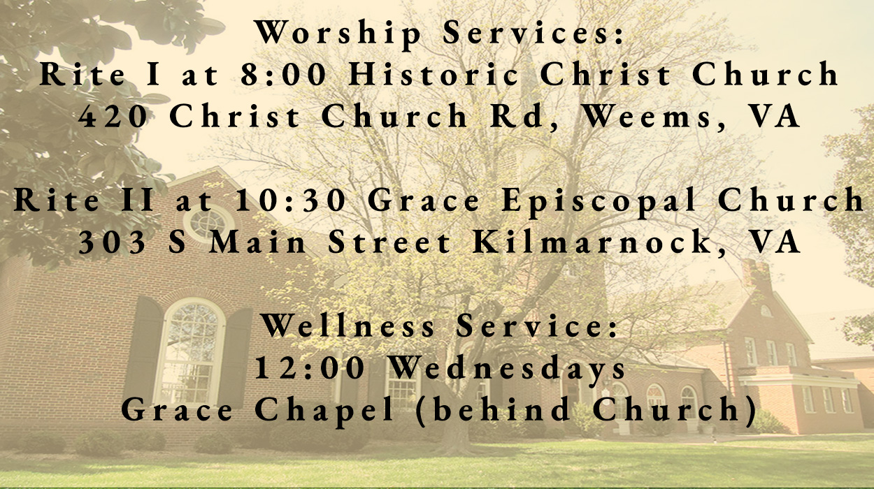 GRACE WORSHIP SERVICES Summer Schedule